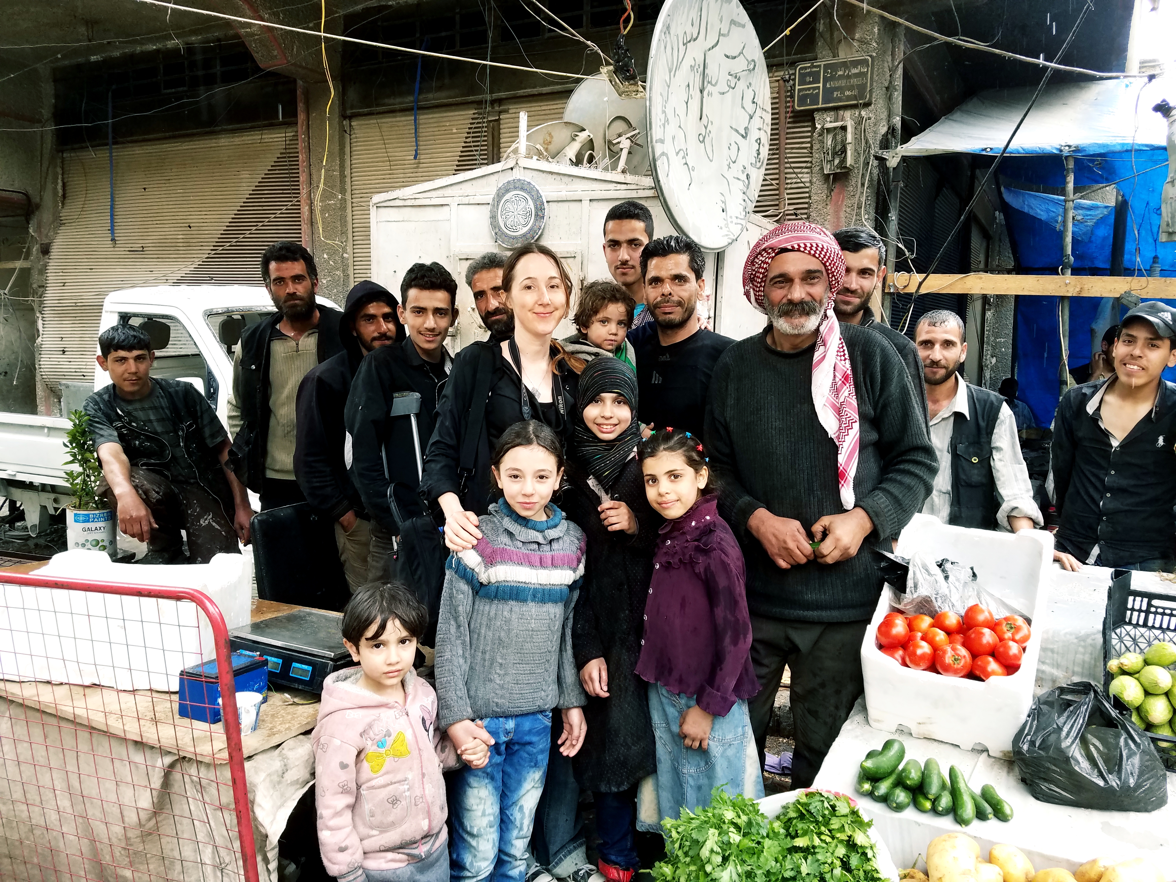 In liberated Douma civilians told horror stories of life under Jaysh al-Islam rule, including executions by sword, starvation, imprisonment. Now, there is peace.