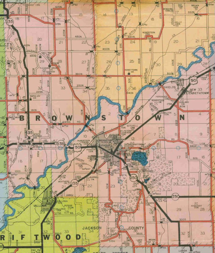 Jackson County Maps Brownstown1 