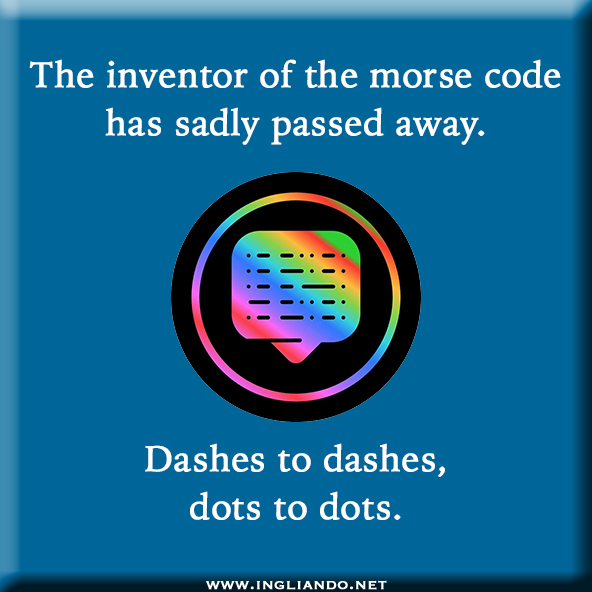 Humour inglese: Morse code