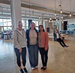 at Rupp HQ with Laura Rupp