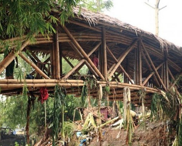 pics Step By Step Bamboo Bridge Drawing philippines build gorgeous bamboo bridge