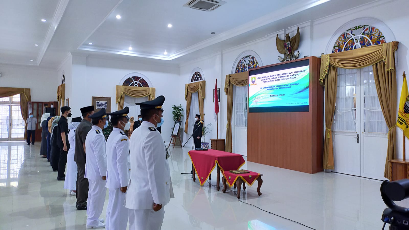 Bupati Lantik Jabatan Administrator, Pengawas Dan Fungsional