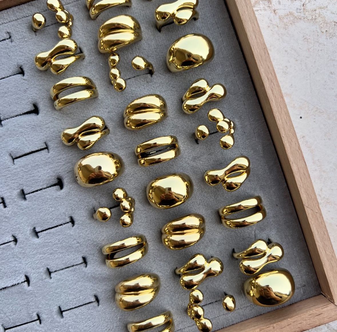 Anillos chunky
