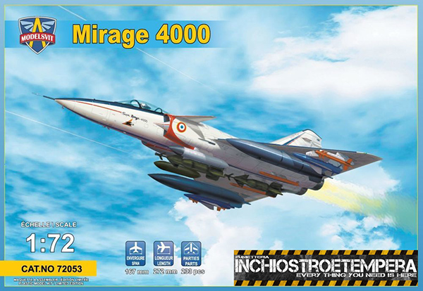 Modelsvit: Mirage 4000 1:72 Model Kit - 45.00 €