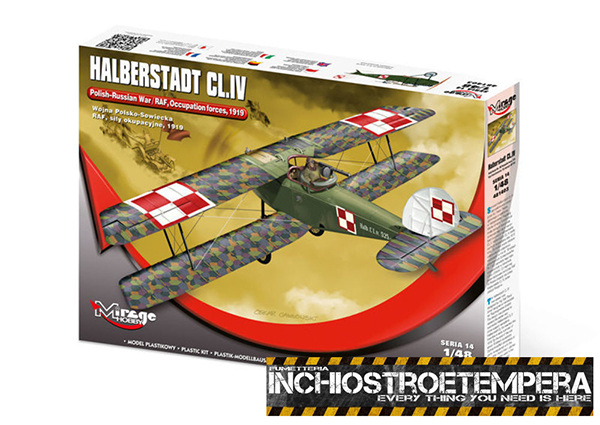Mirage Hobby: Halberstadt CL.IV [Polish-Russian War,RAF, Occupation Forces 1919 1:48 - 50.00 €
