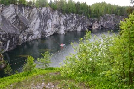 Экскурсия «мраморный каньон» замечательно подходит для знакомства с парком. Ekskursiya V Ruskealskij Gornyj Park Inkarjala