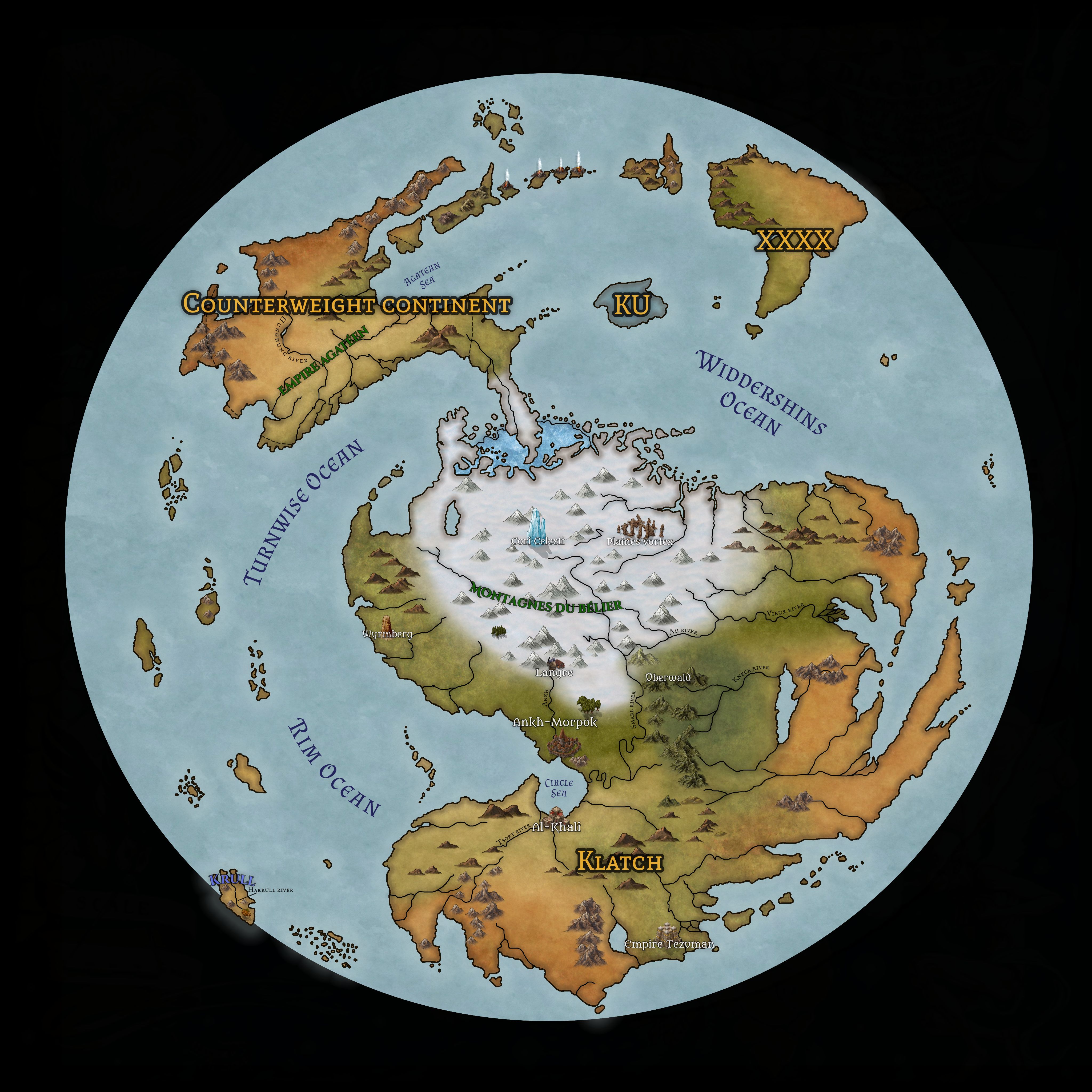 Discworld Map