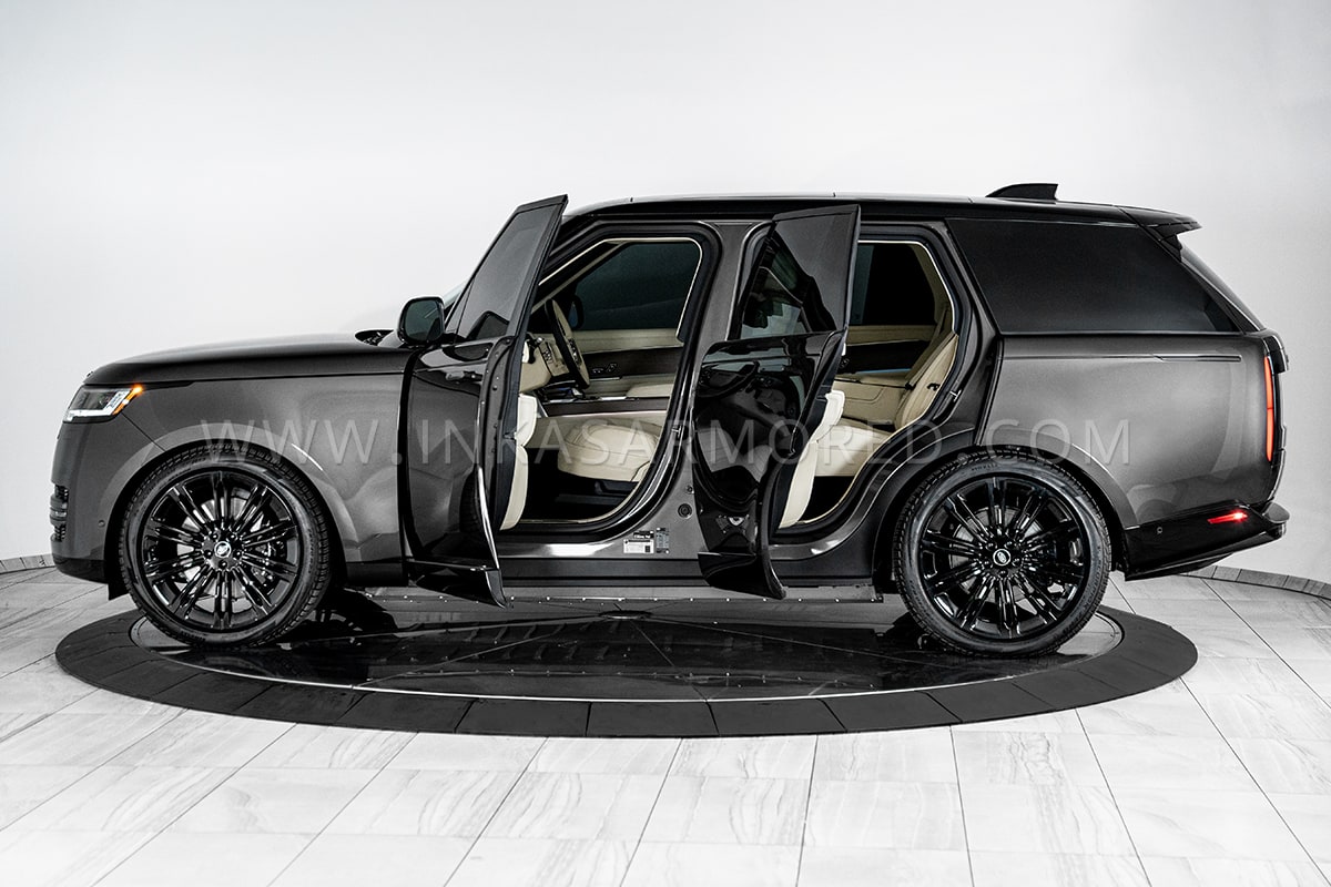 Armored land rover range rover
