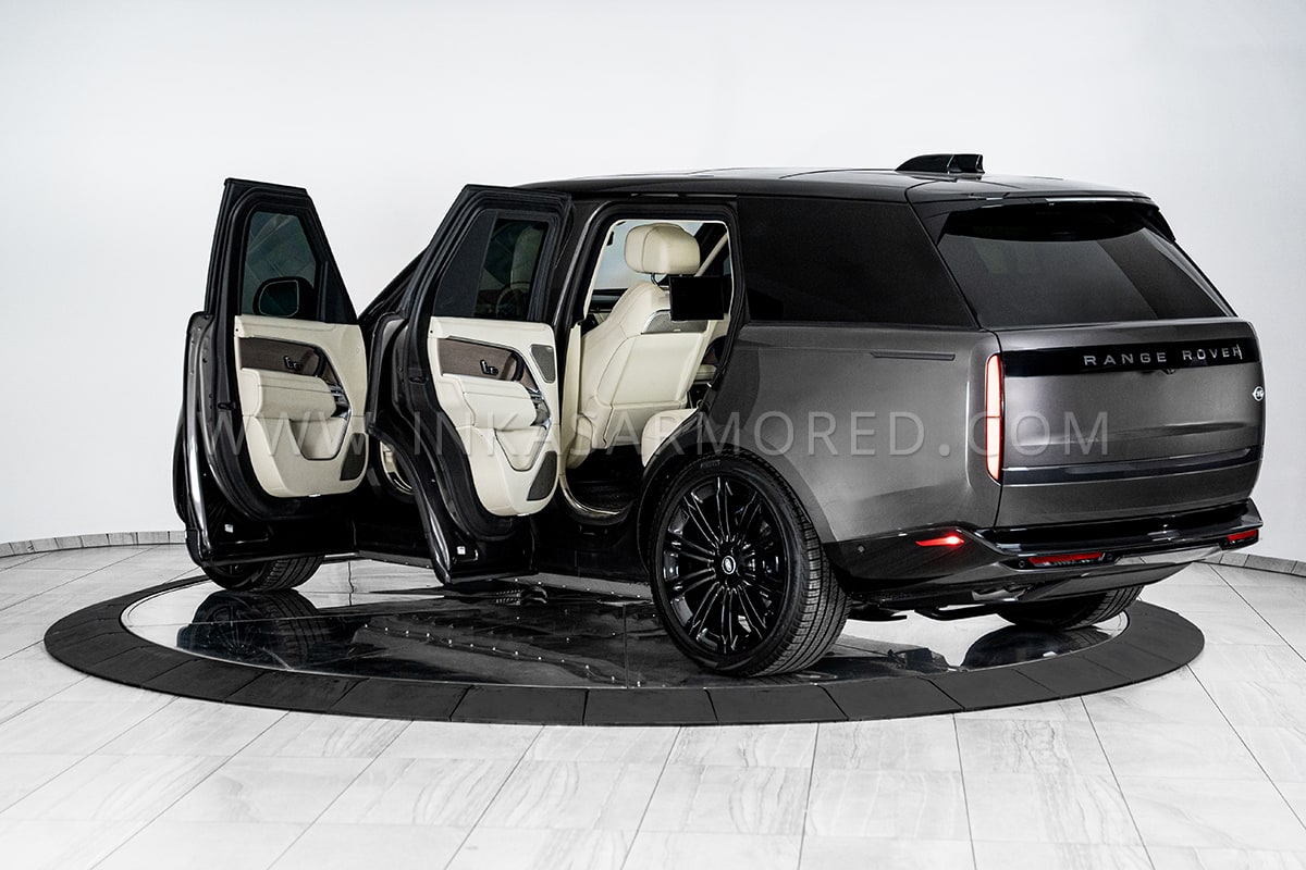 Armored land rover range rover