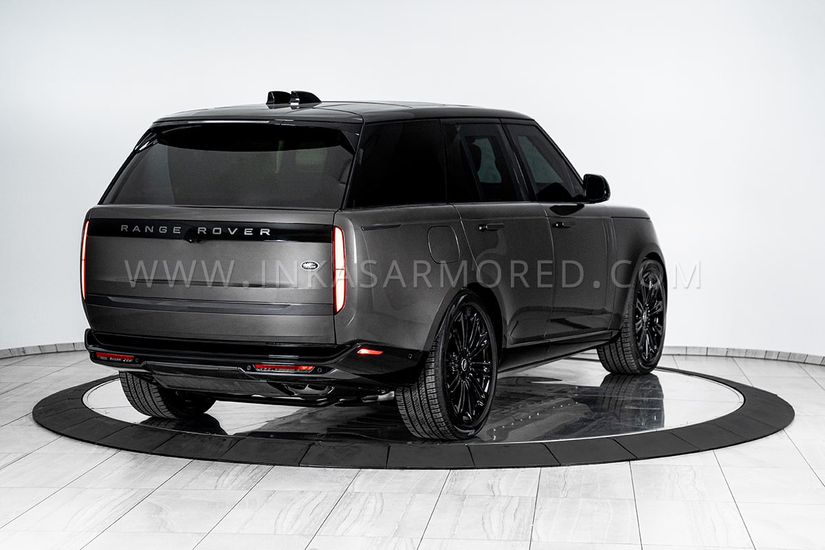 Armored land rover range rover