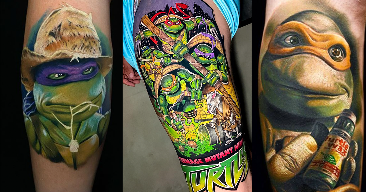 80 rad teenage mutant ninja turtle tattoos