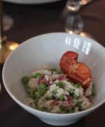 Risotto aux petits pois