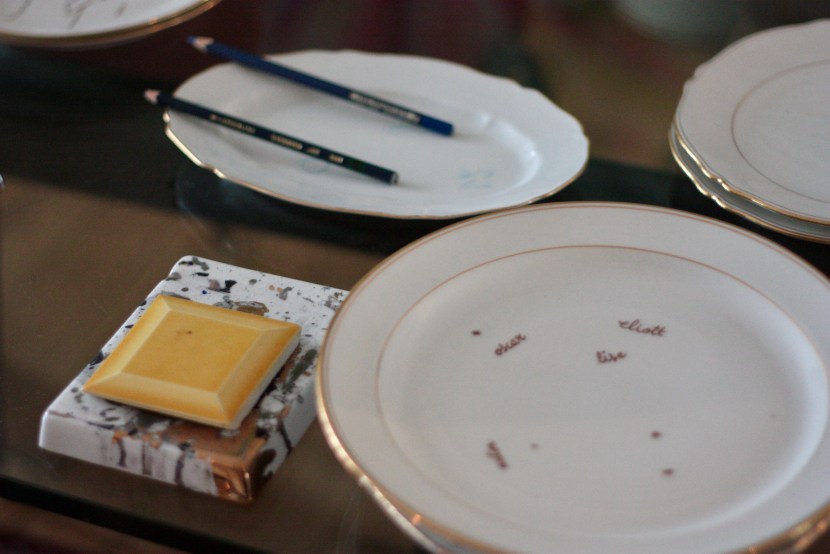 Assiette bazar d'Alger