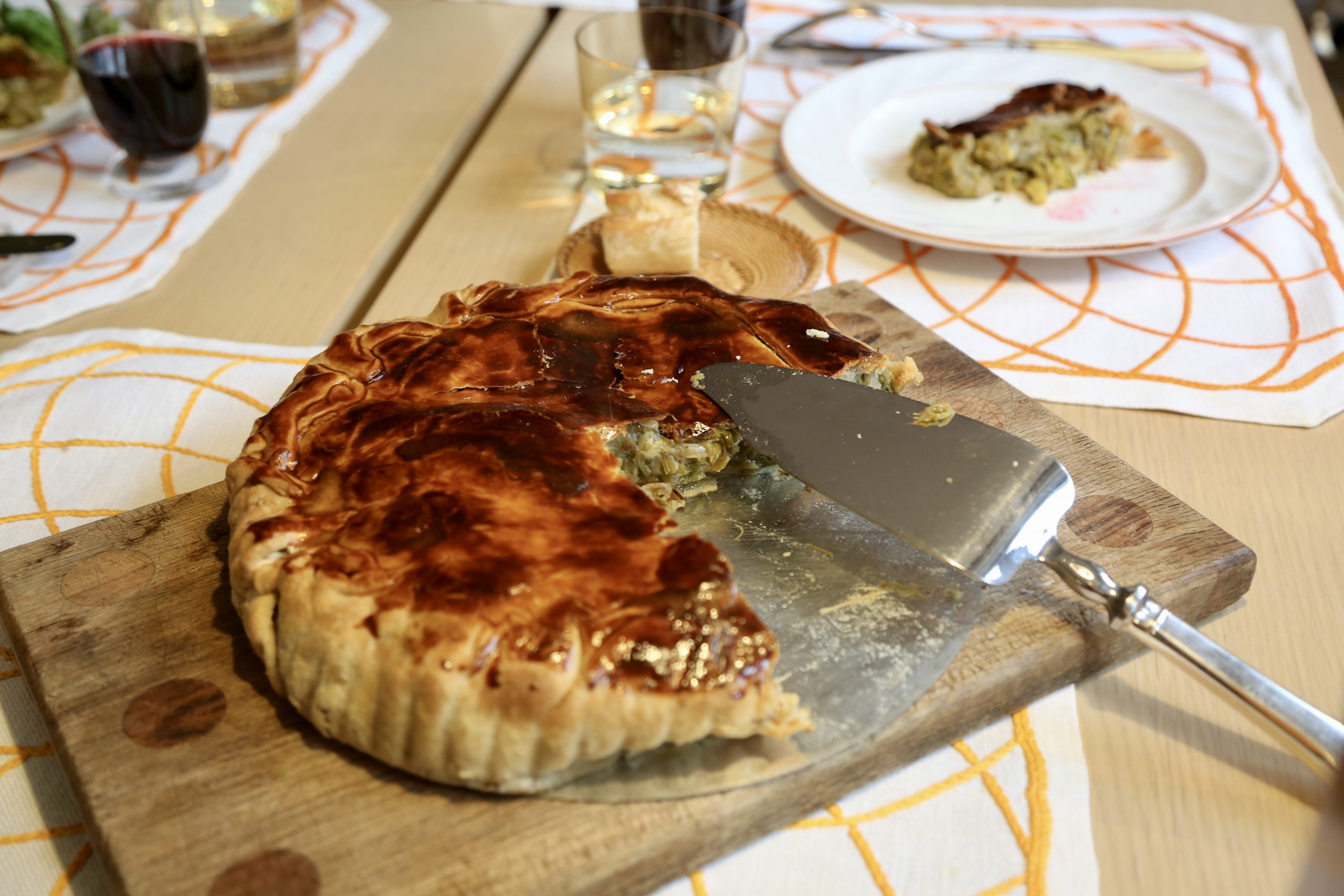 Flammiche poireaux