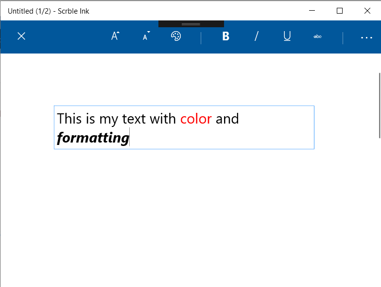 Text-Format