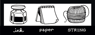 Eurydice Ink Paper String - Creative Desktop Gradient Images | Free Download