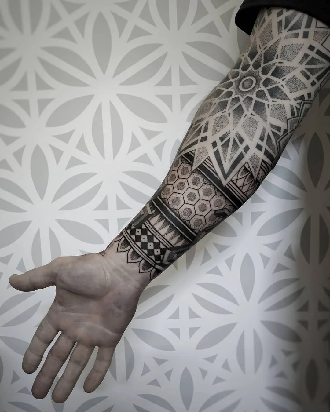 bba4b43802e7fedbf2c72b47af84f8a4 Tatuaje pe antebrat Mandala Floral 2
