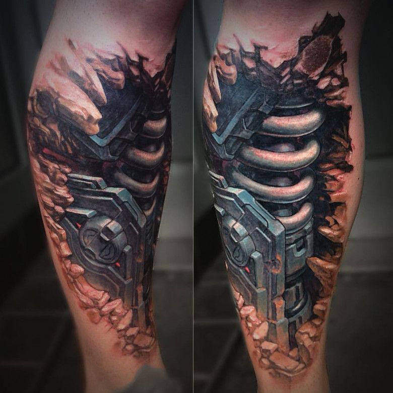 Innovative Approach To Biomechanical Tattoo By Konstantin Alekseev | Inkppl 780_x_780_jpg