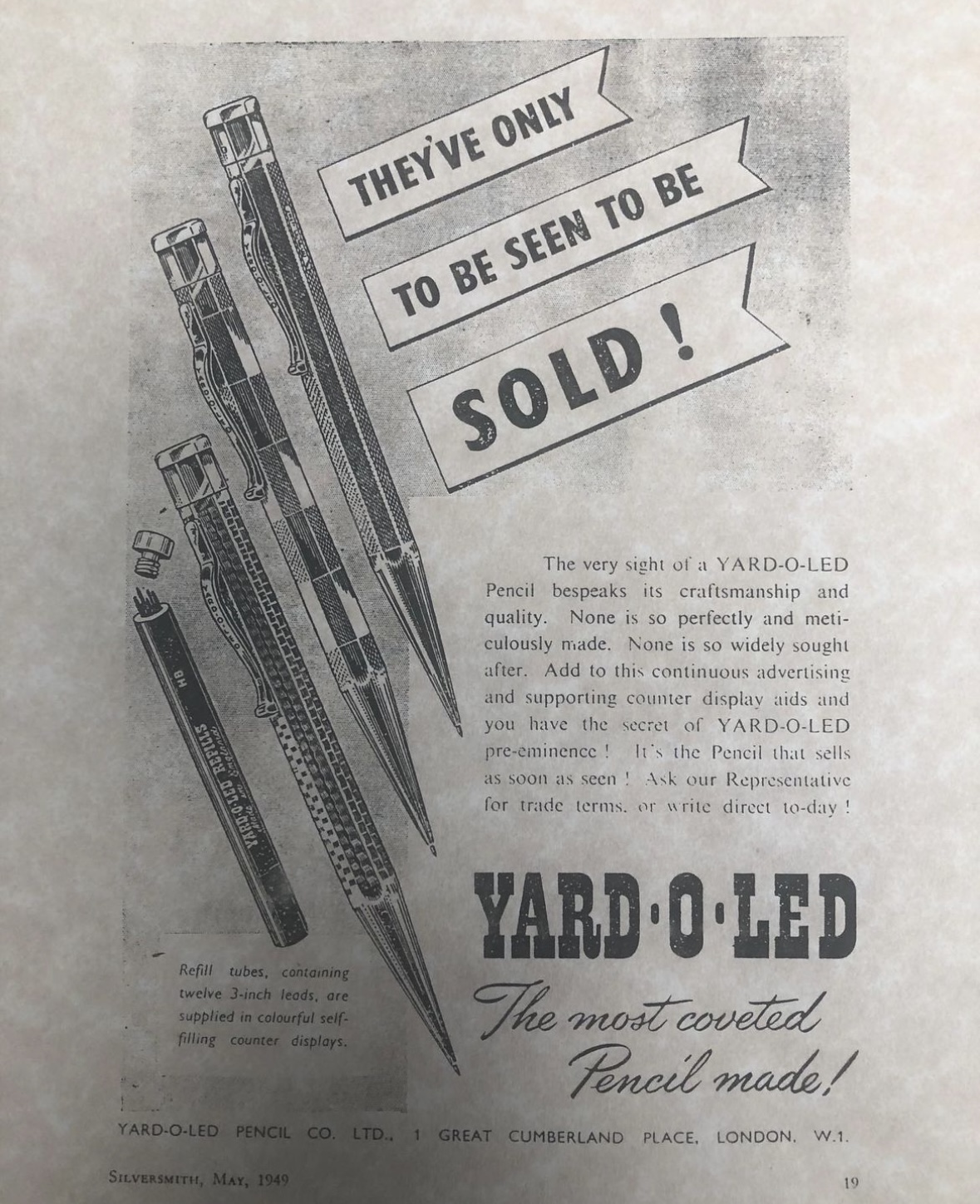 Inkstable | Brief History of Yard-O-Led