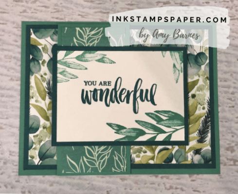 Forever Fern Fun Fold Card