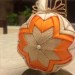 Orange Ball Ornament - Closeup