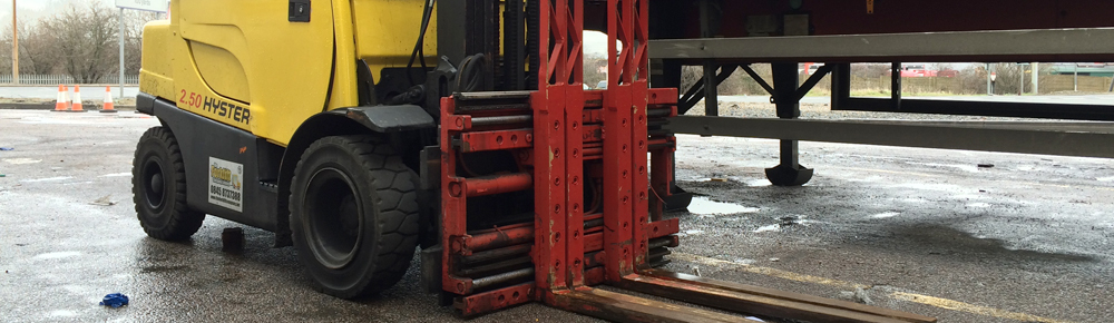 double pallet handler