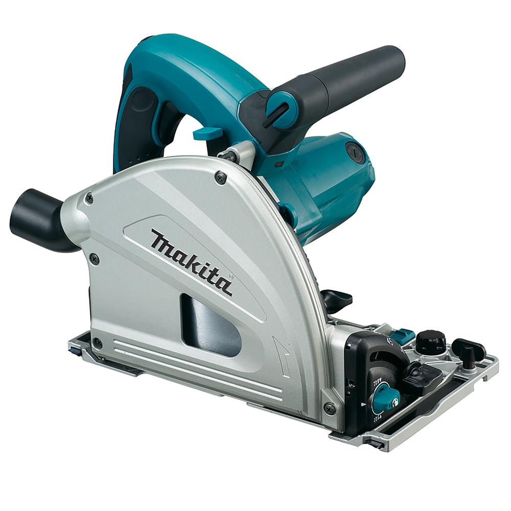 ダマスク MAKITA Tauchsäge 56mm 1300Watt SP6000J1 mit Führungsschiene