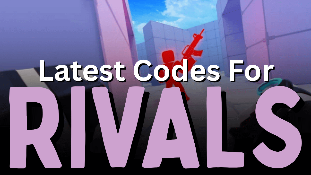 Latest RIVALS Codes January 2026 RIVALS Codes 2 1 