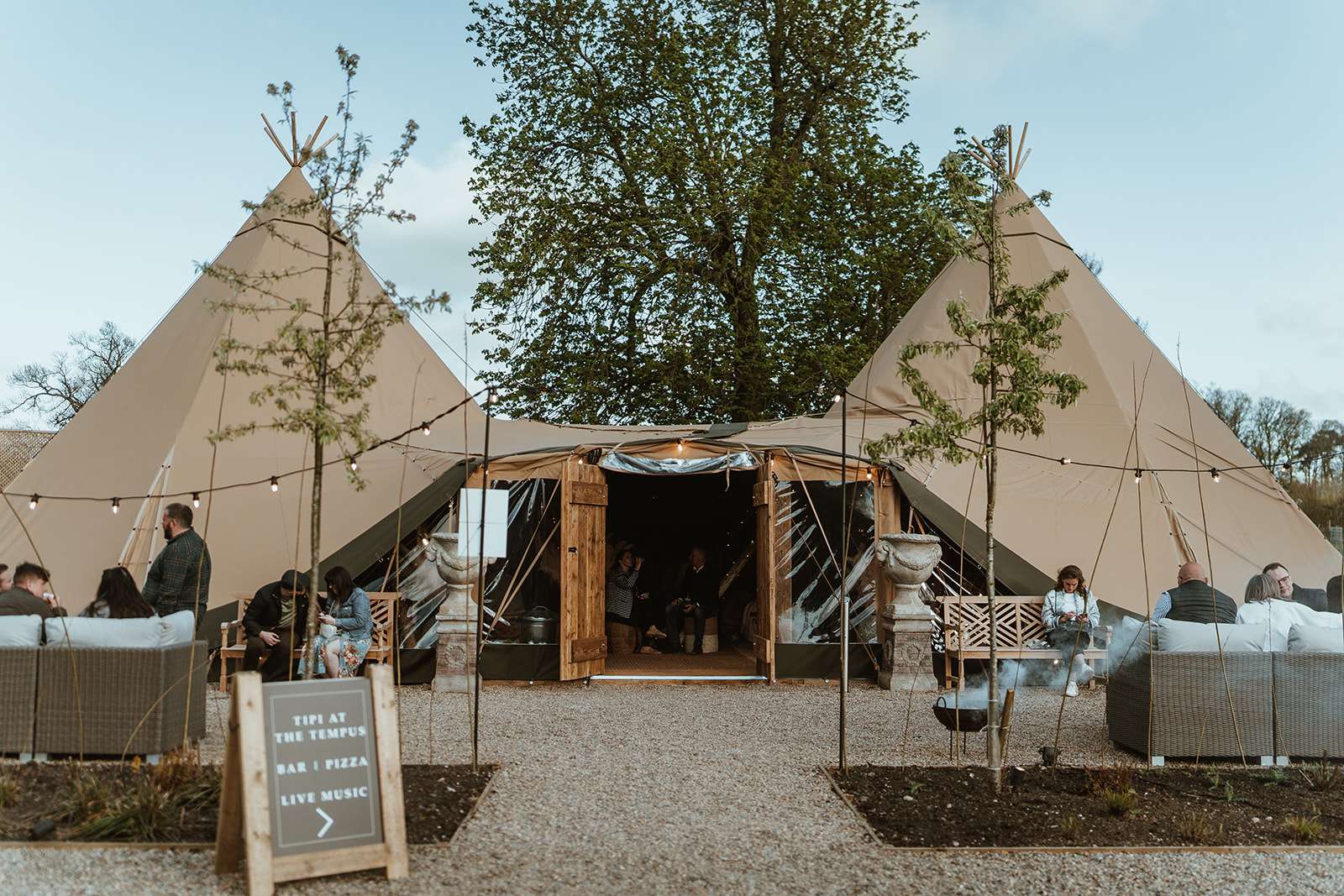 Tipi at The Tempus