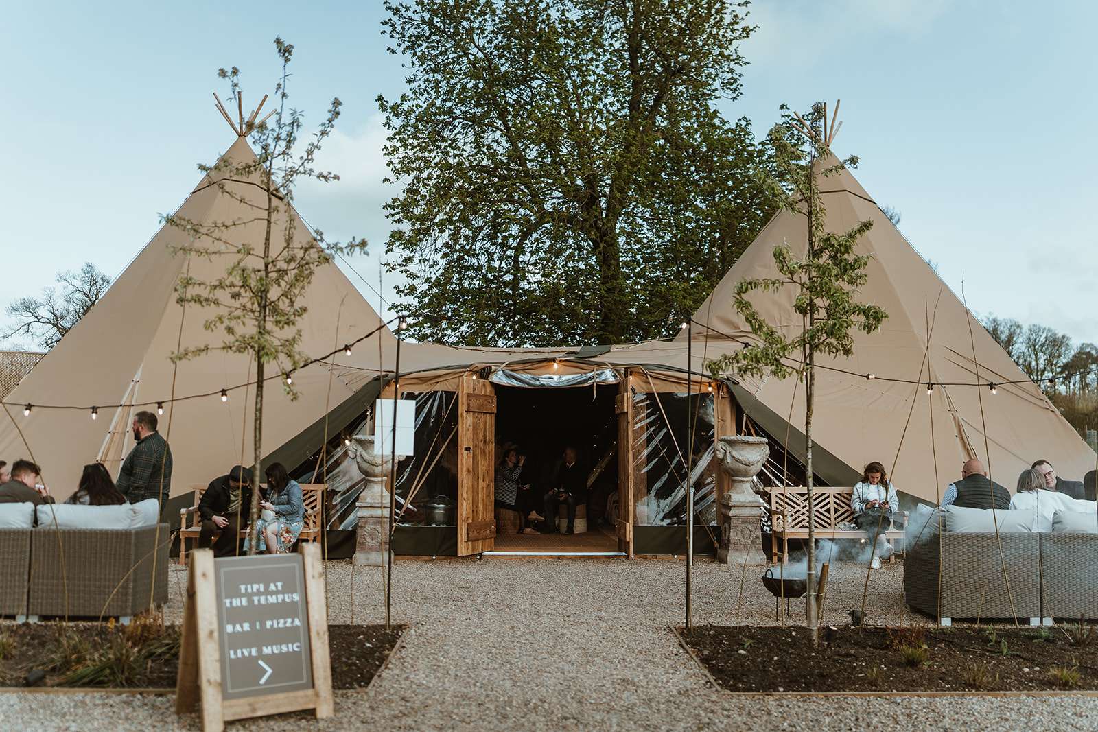 Tipi at The Tempus