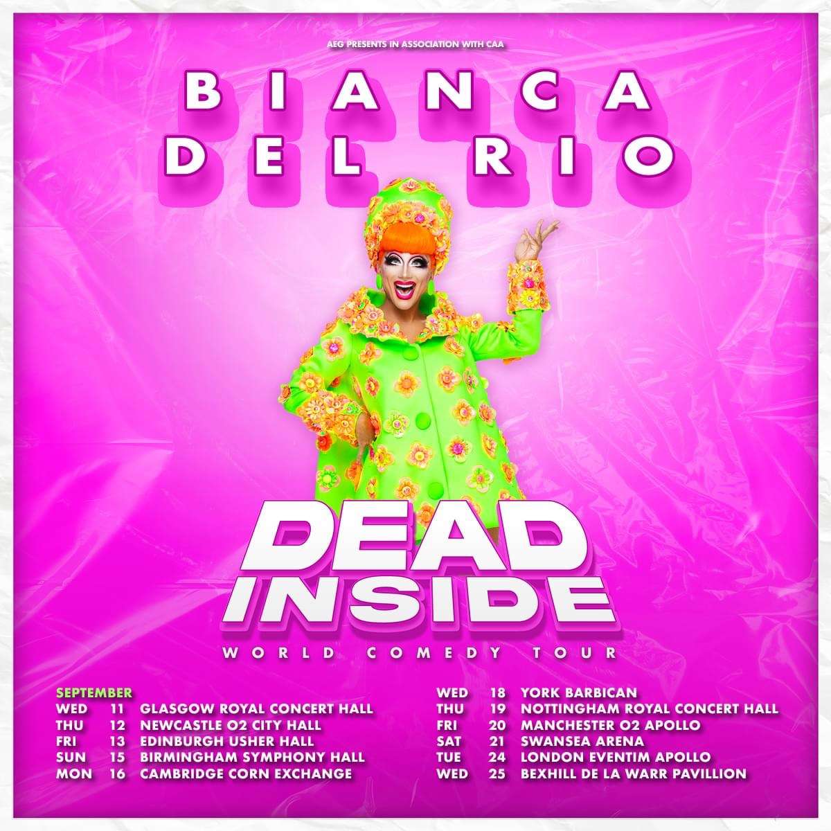 Review: Bianca Del Rio: Dead Inside at O2 City Hall Newcastle