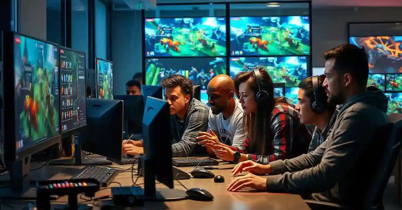 Building The Ultimate Gaming Setup Https Gamemakerblog Net Norvasen - Premium Abstract Art Gallery - HD