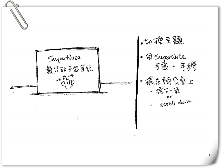 設計，從手繪開始，拍影片也是