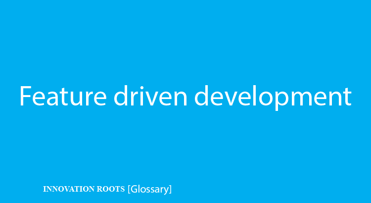 Feature driven development Glossary INNOVATION ROOTS