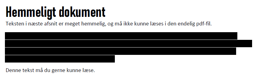 Bortfjernet tekst
