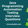 🔝2️⃣5️⃣ Java Programming Interview Questions For Automation Testing ...