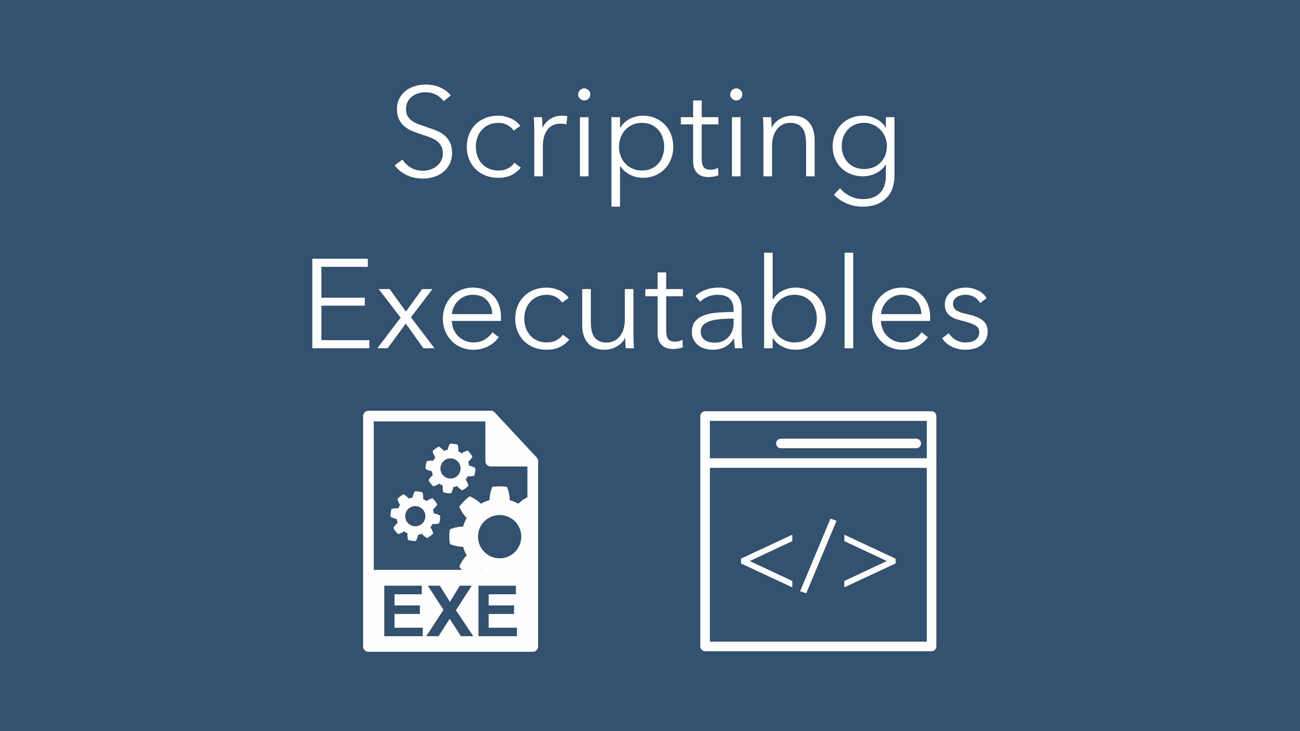 Featured image for our scripting and executables expertise