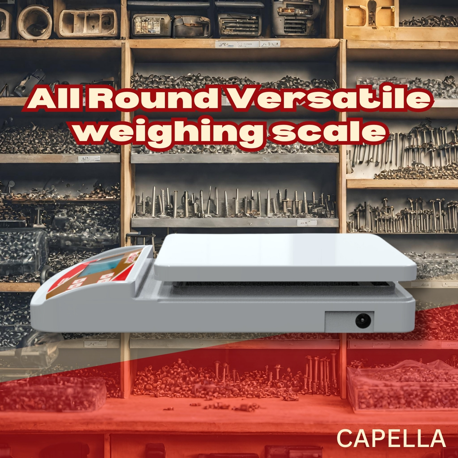Innoweight Capella Portable Weighing Scale. Light Weight. Easy to Carry. 10KG Capacity