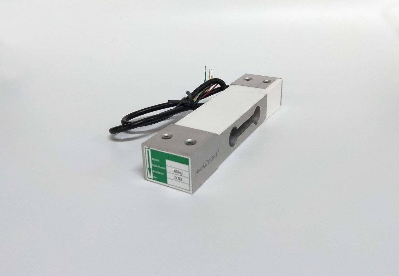 Innoweight Single Point Loadcell for Tabletop Weighing scales. 88mm, IP65 Water resistant, Anodized Aluminium, 6kg to 80kg