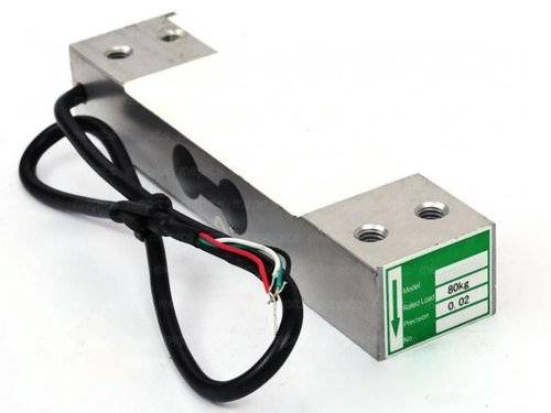 Innoweight Single Point Loadcell for Tabletop Weighing scales. 88mm, IP65 Water resistant, Anodized Aluminium, 6kg to 80kg