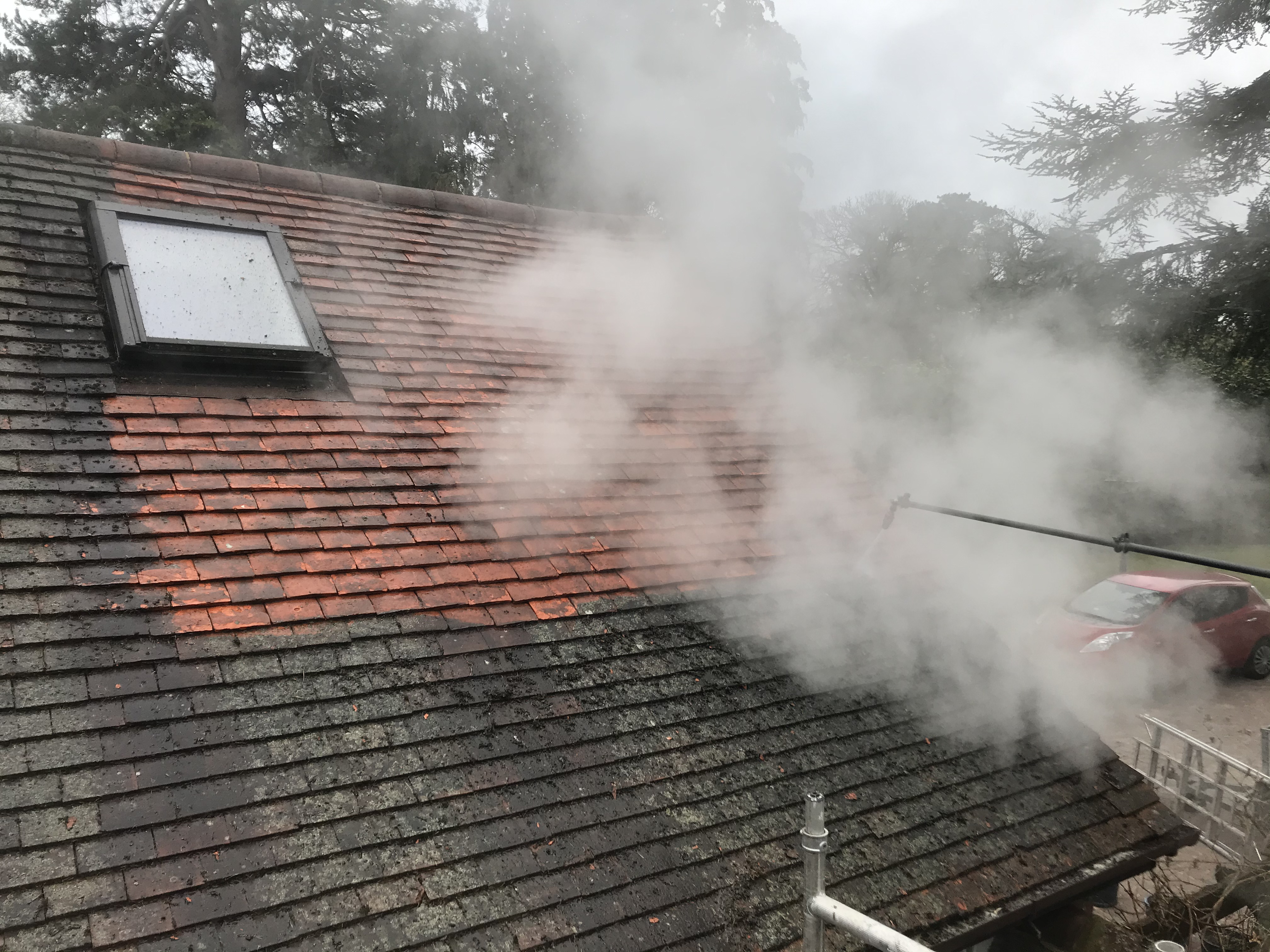 Roof cleaning