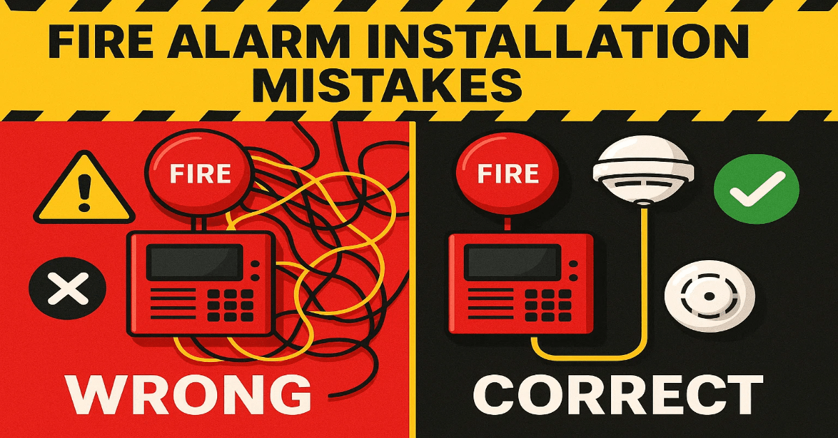 Common Fire Alarm Installation Mistakes and How to Avoid Them