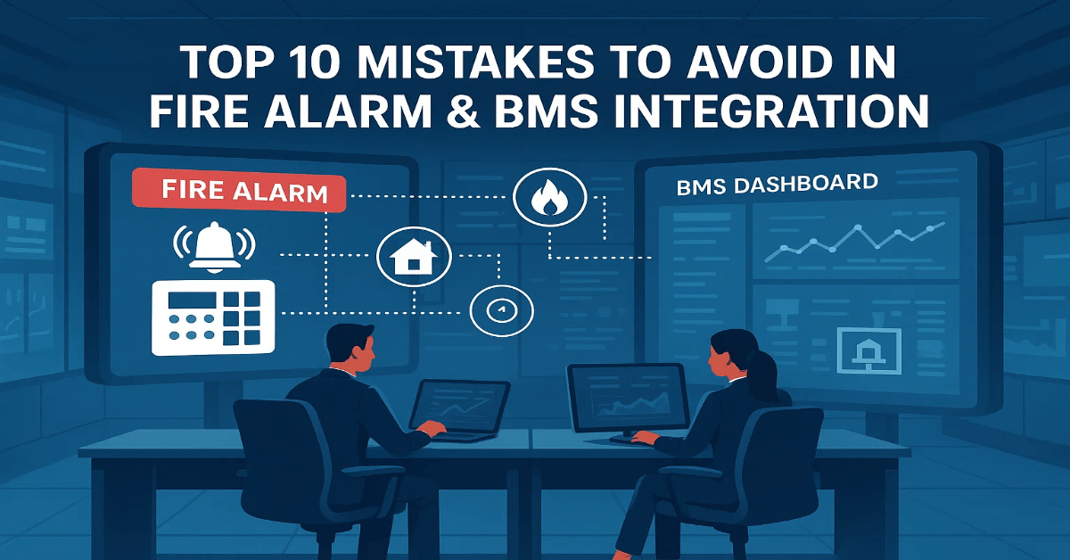 Top 10 Mistakes Engineers Make When Integrating Fire Alarm Systems with BMS