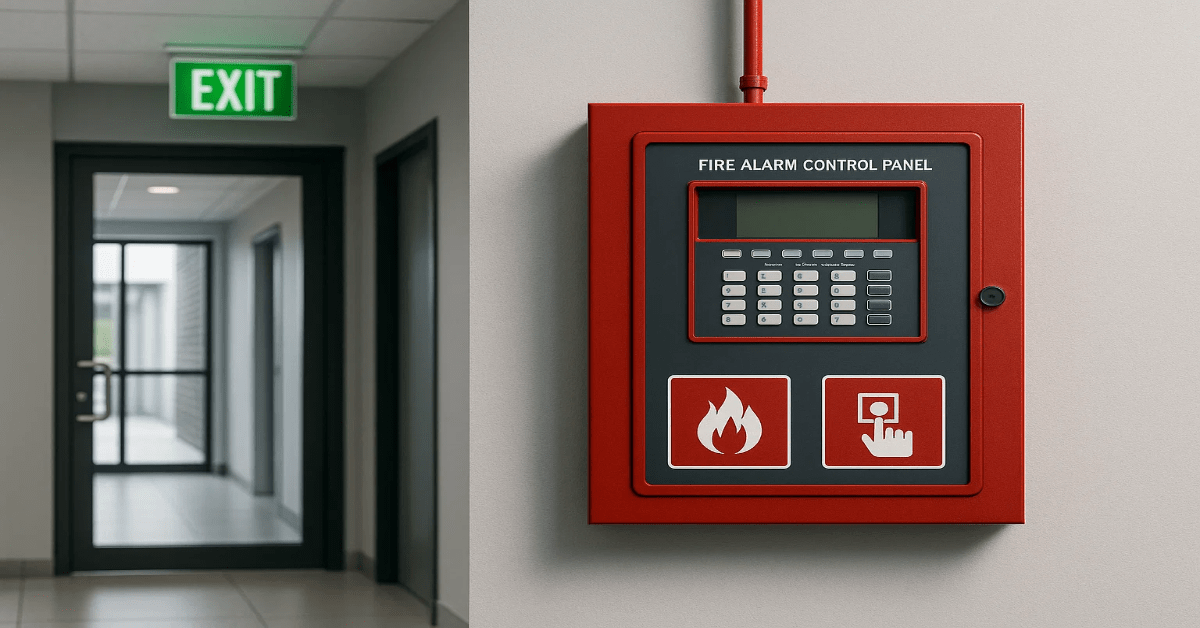 Where should a Fire Alarm Control Panel be located