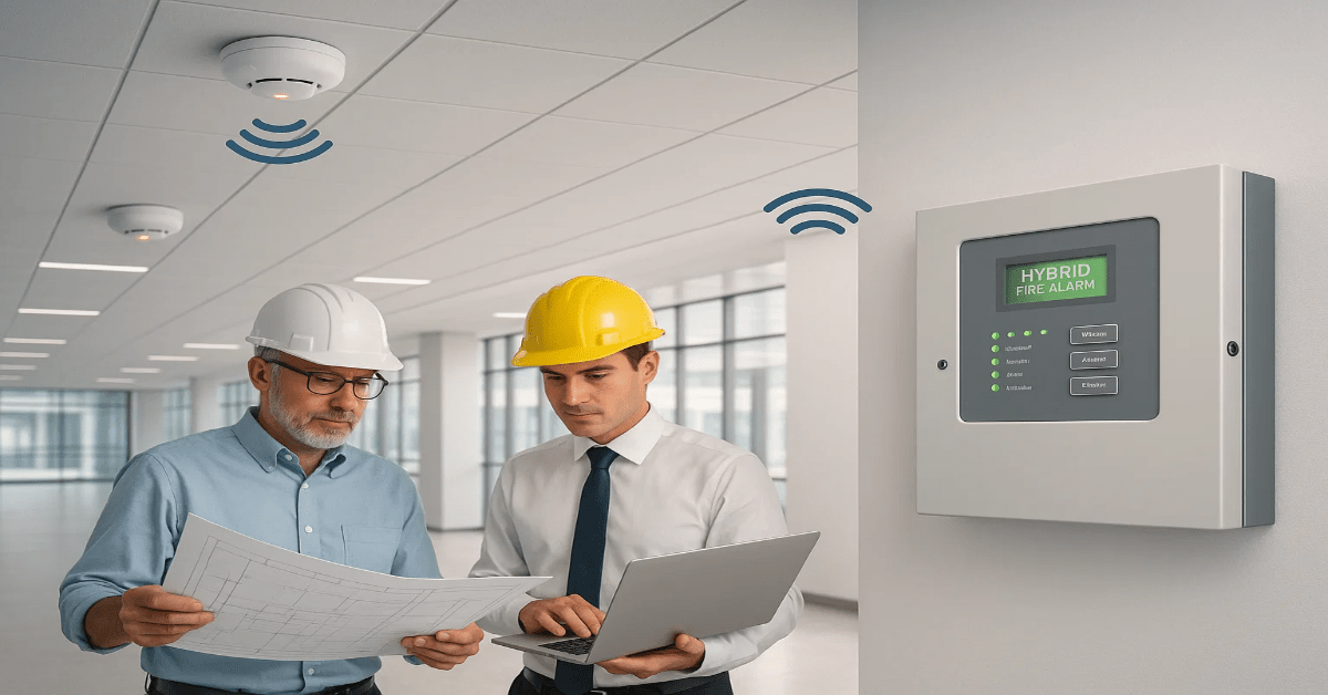 Wireless and Hybrid Fire Alarm Systems
