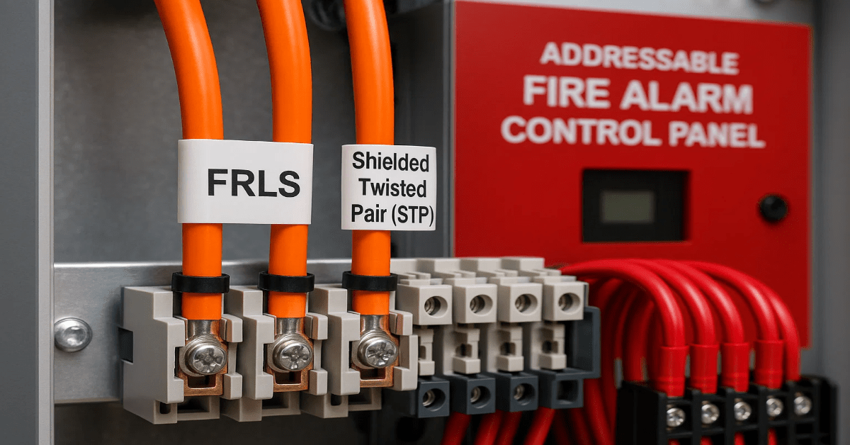 Best Cable Types for Addressable Fire Alarm Loops