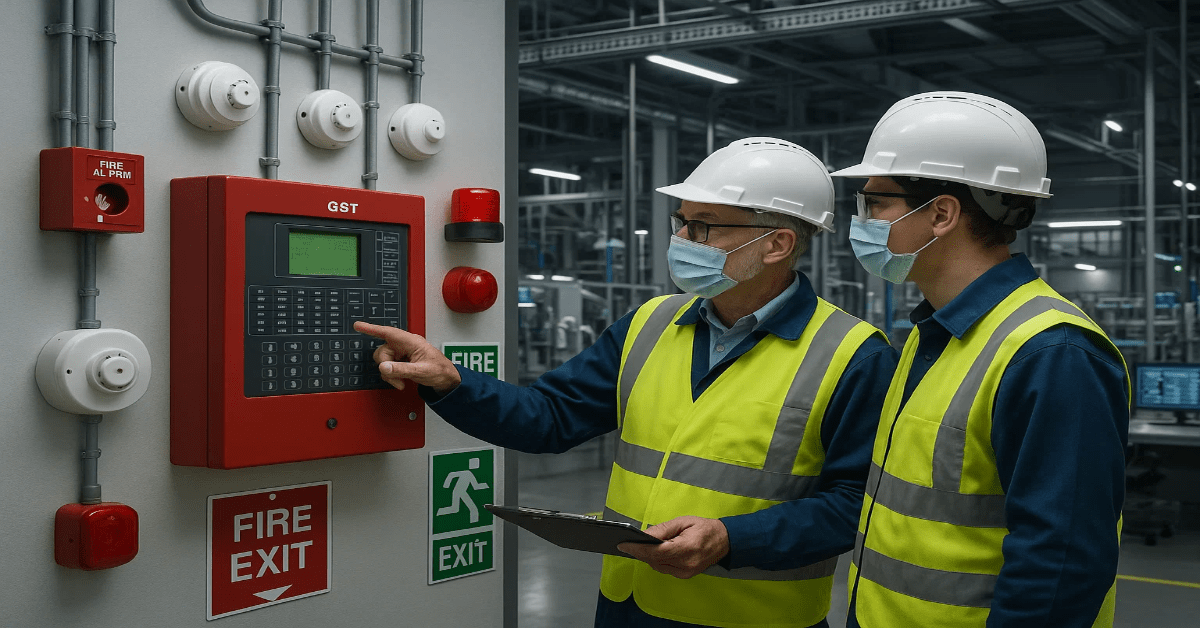 Implementing GST Addressable Fire Systems in Industrial Plants