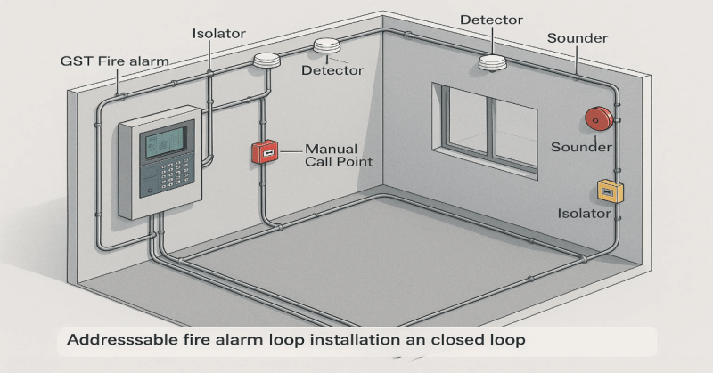 Wiring Architecture & Loop Design Best Practices for GST Addressable Fire Alarm Systems