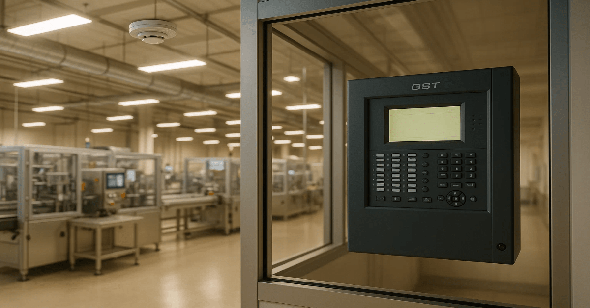 How GST Addressable Panels Solved False Alarm Issues in a Manufacturing Plant