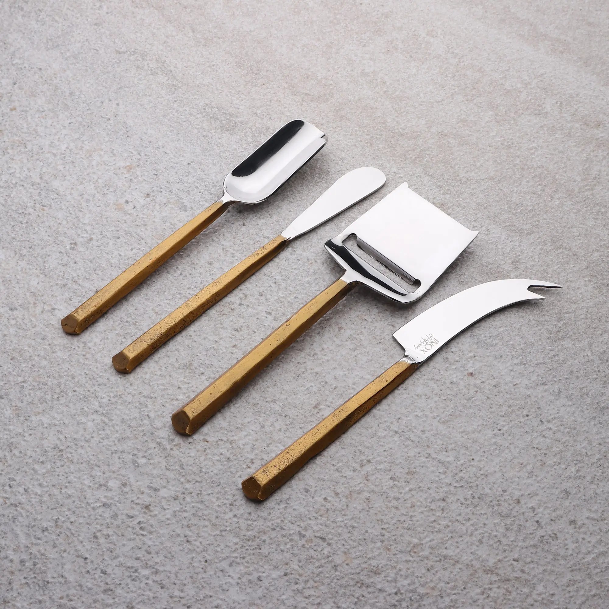 Plateau Cheese Tools 4 Pc Set Inox Artisans